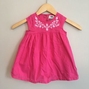 Old Navy Embroidered Baby Girl Dress
